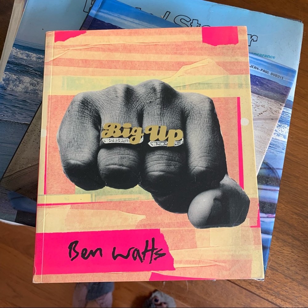 Coffee Table Book - Big Up! By Ben Watts 👊📚